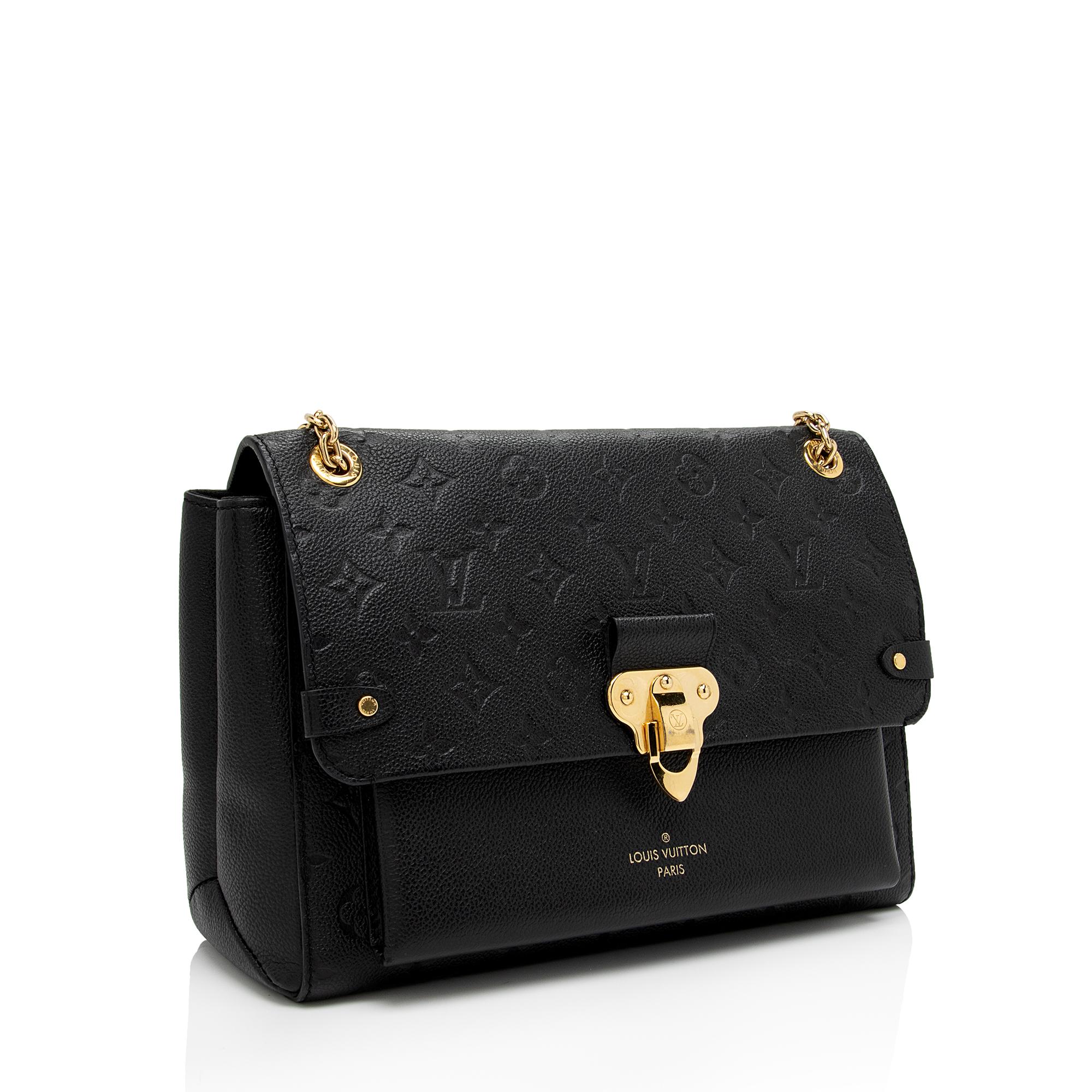 Pump En trofast nål Louis Vuitton Monogram Empreinte Vavin MM Shoulder Bag | eBay